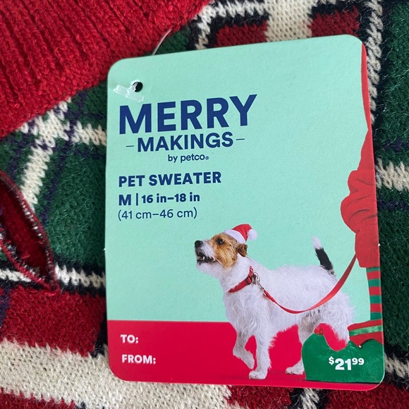 Doggy snowman sweater - Picture 3 of 5